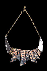Image showing metallic necklace 