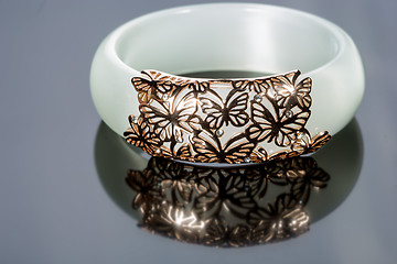 Image showing Female plastic bracelet 