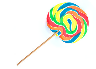 Image showing lollipop on white background