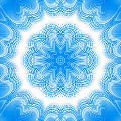 Image showing Abstract blue pattern