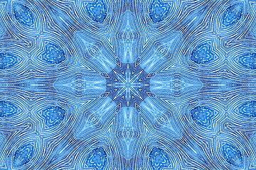 Image showing Blue abstract background