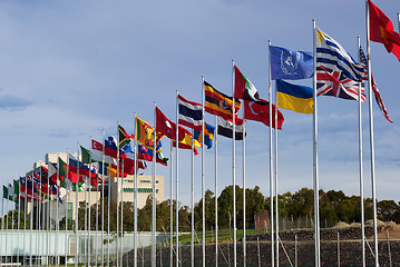 Image showing flags of the world