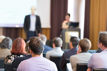 Image showing Audience in the lecture hall.