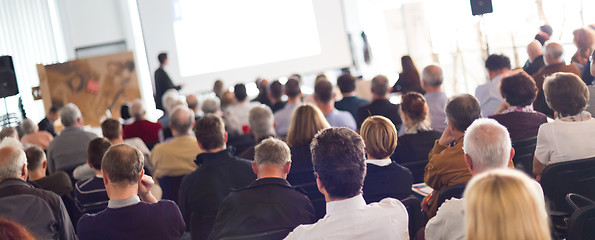 Image showing Audience in the lecture hall.