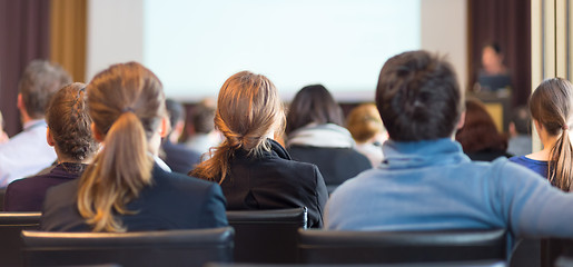 Image showing Audience in the lecture hall.