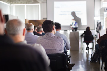 Image showing Audience in the lecture hall.