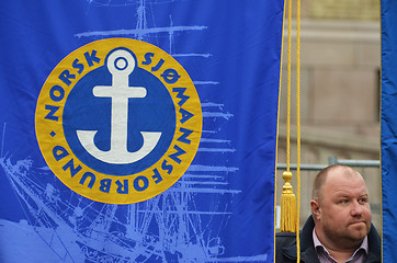 Image showing Norwegian Seafarers' Union rally