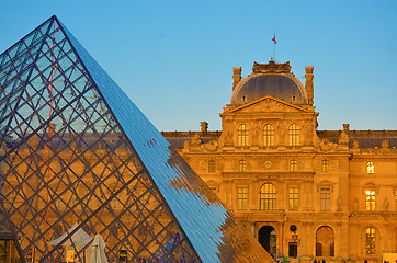 Image showing The Louvre museum in France