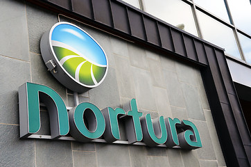 Image showing Nortura logo sign