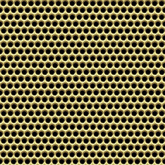 Image showing gold mesh