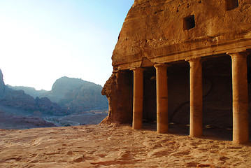 Image showing Scenery from Petra, Jordan