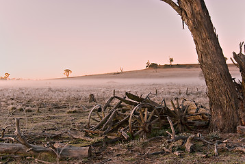 Image showing cold broken cart