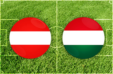 Image showing Football match symbols