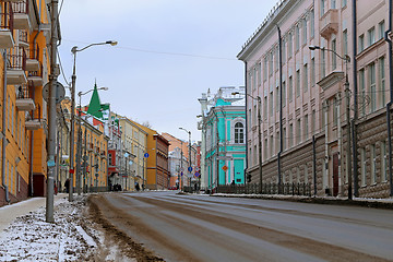 Image showing road to the ancient