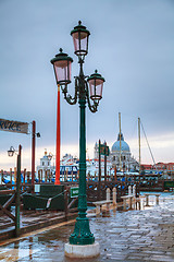 Image showing Di Santa Maria della Salute as seen from San Marco square