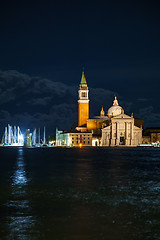 Image showing Basilica Di San Giorgio Maggiore in Venice