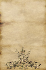 Image showing old regal paper