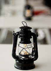 Image showing Street Cafe Lantern