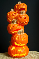 Image showing Jack O Lanterns