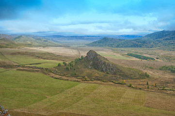 Image showing mountain  in autumn day