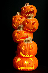 Image showing Jack O Lanterns