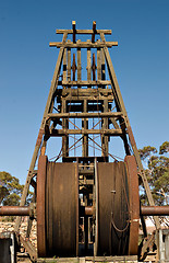 Image showing winder at broken hill