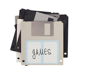 Image showing Floppy disk, data storage support 