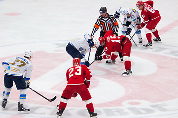 Image showing Roman Horak (15) on face-off