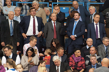 Image showing Nikolay Patrushev on tribune