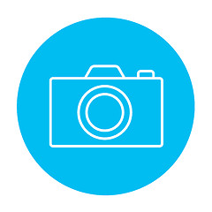 Image showing Camera line icon.