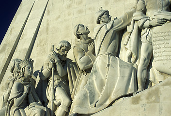 Image showing EUROPE PORTUGAL LISBON PADRAO DOS DESCOBRIMENTOS