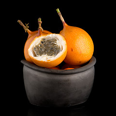 Image showing Passion fruit maracuja granadilla