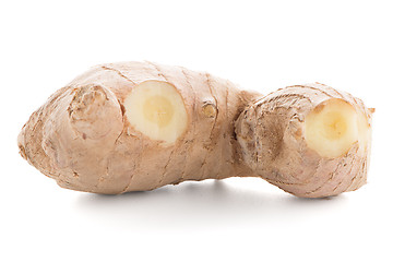 Image showing Ginger root on white