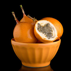 Image showing Passion fruit maracuja granadilla