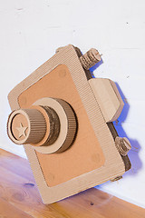 Image showing handmade cardboard camera