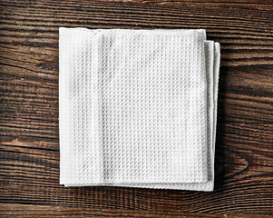 Image showing white cotton towel