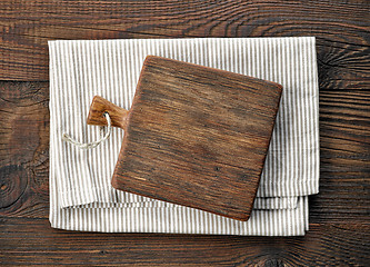 Image showing wooden cutting board