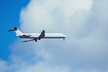 Image showing Airplane in Sky