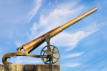 Image showing Old Cannon