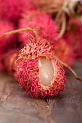 Image showing fresh rambutan fruits 