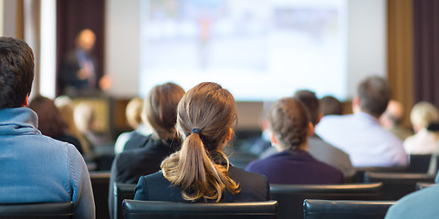 Image showing Audience in the lecture hall.