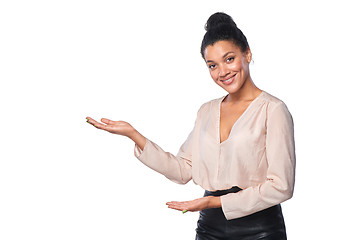 Image showing Confident successful business woman