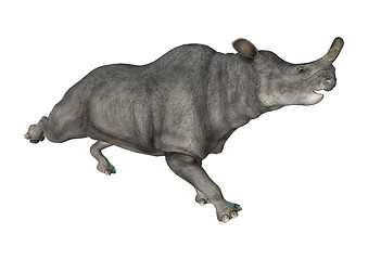 Image showing Brontotherium or Thunder Beast