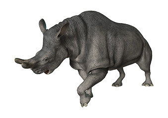 Image showing Brontotherium or Thunder Beast