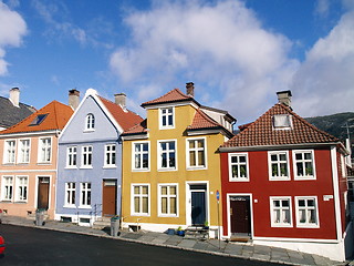 Image showing Houses in Bergen