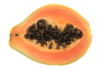 Image showing papaw fruit isolated