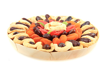 Image showing dried fruits isolated