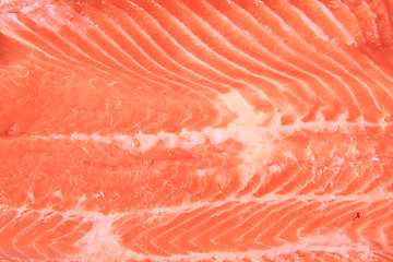 Image showing salmon fish meat texture