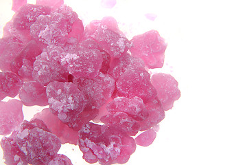 Image showing violet candies isolated
