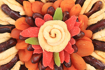 Image showing dried fruits as nice background